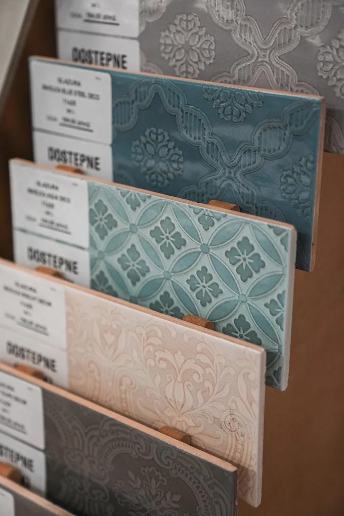 Pastelowe płytki do łazienki